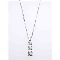 Collar Bliss Mujer in Oro blanco Diamante 20060809 - 20060809